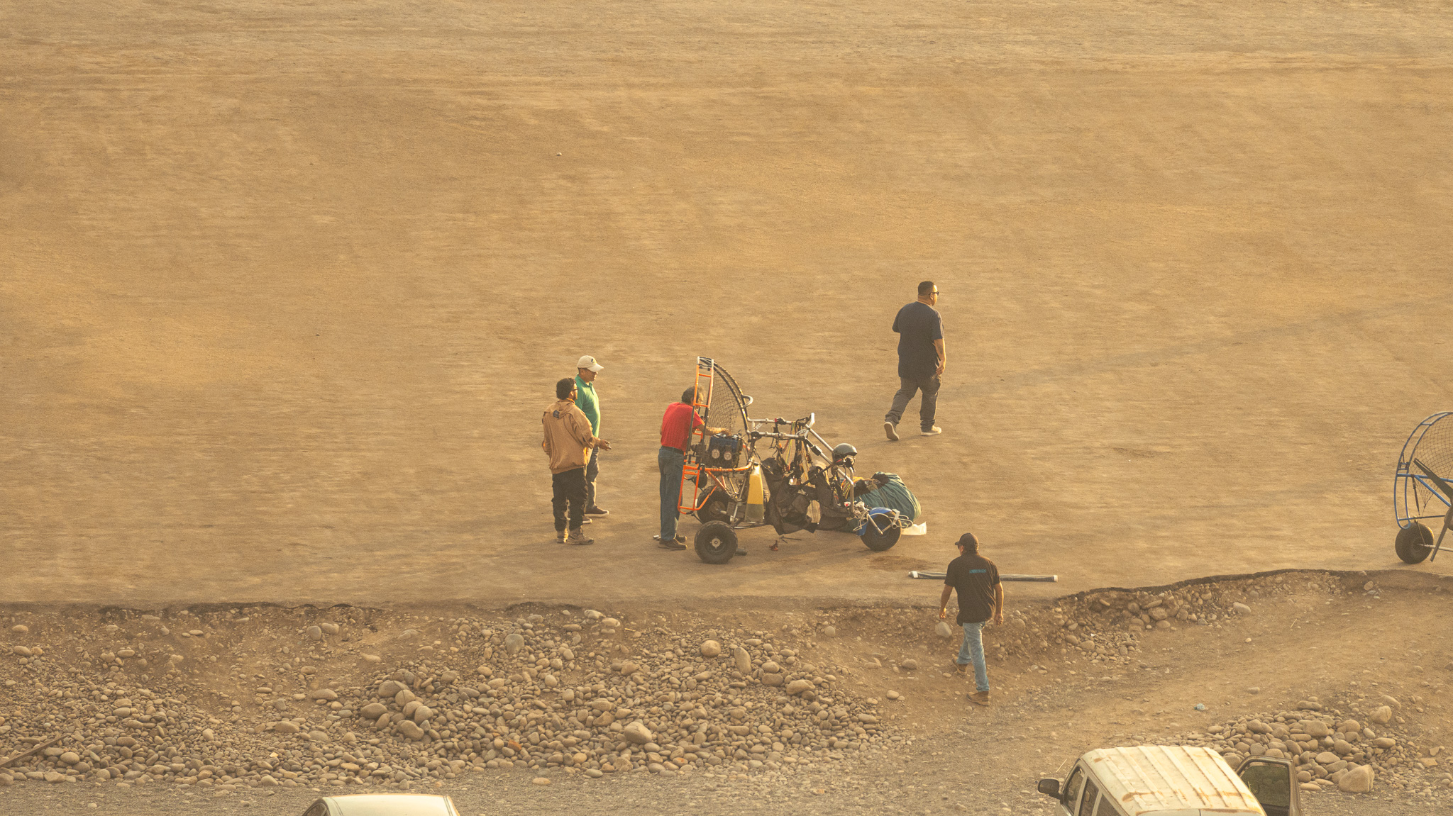 Parapente Despegando desde San Miguel lo Peor del Perú