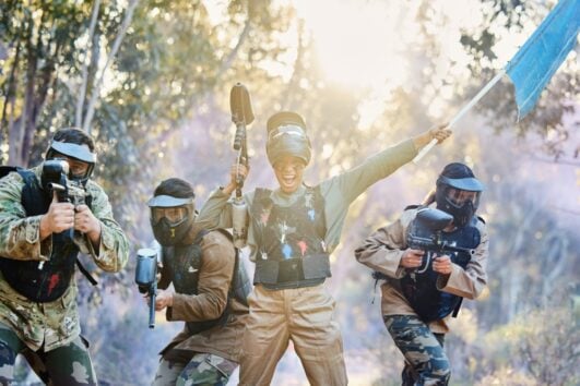 Juego Paintball en el Campo Más Grande de Lima - Perú